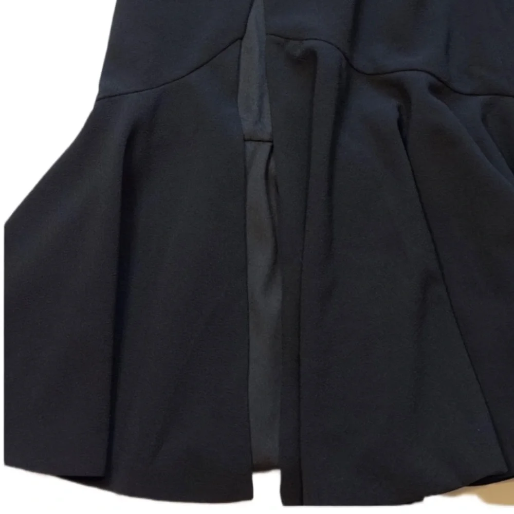 NWT DRESS THE POPULATION | Madison Strapless Midi Dress Gown Prom Formal Black
